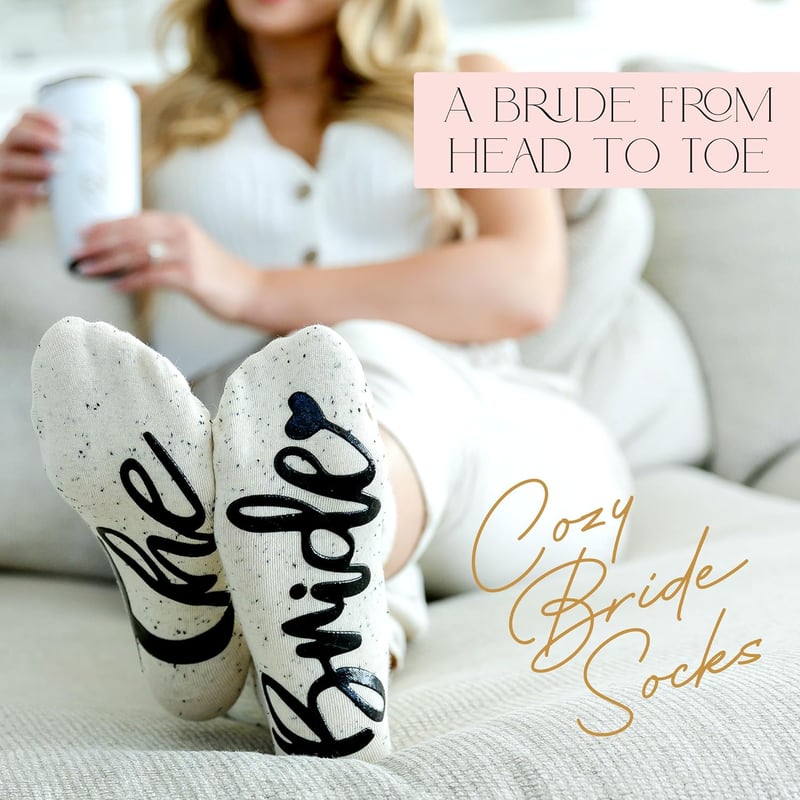 Engagement Gift Box for Bride – Tumbler, Socks, Candle & More