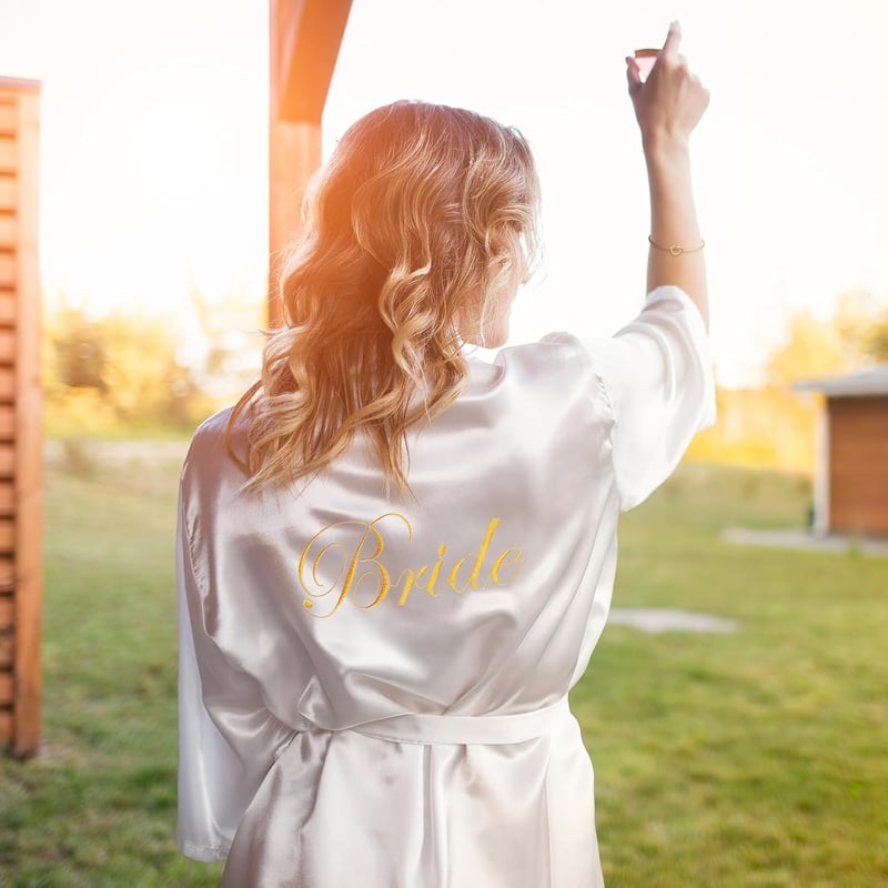 Bride-to-Be Gift Set: Robes, Slippers & Tote for Bachelorette