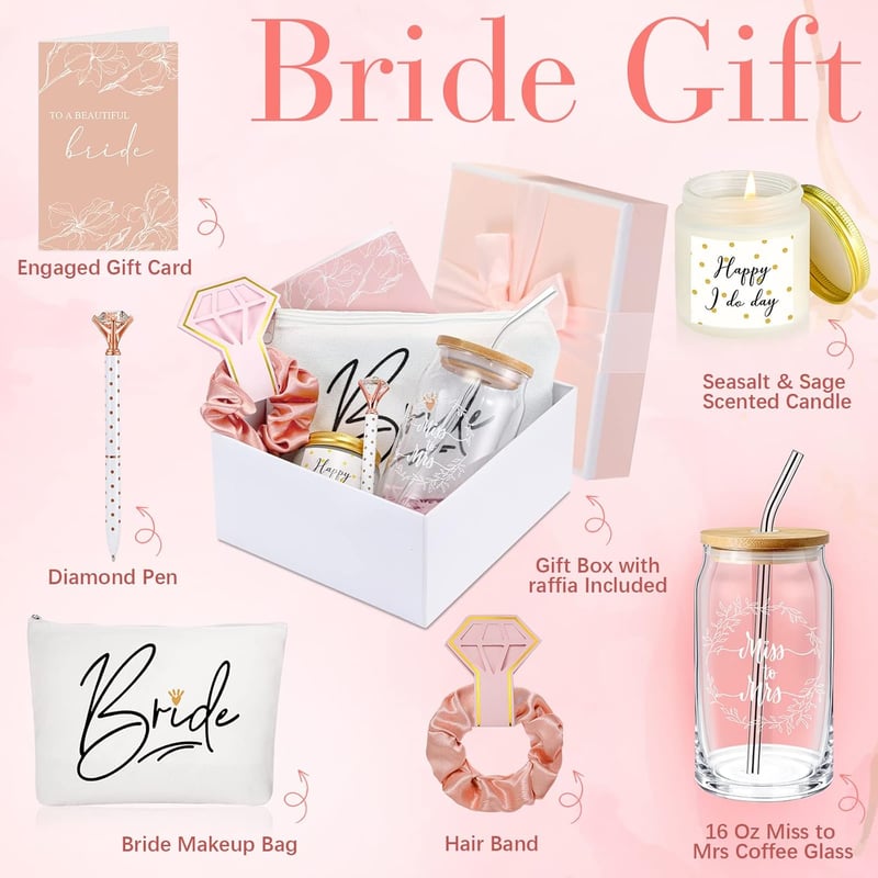 Bridal Shower Gift Set: 7-Piece Essentials for the Bride