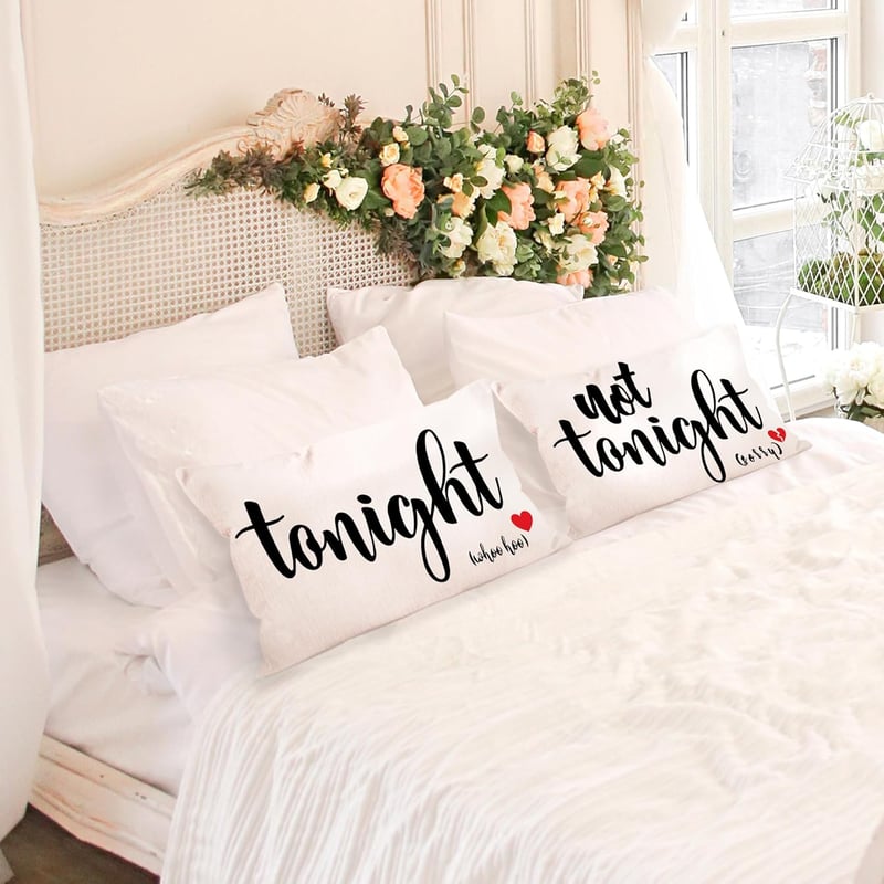 Bridal Shower Gift: Funny 12x20 Pillow Cover for Bride