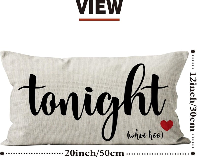 Bridal Shower Gift: Funny 12x20 Pillow Cover for Bride