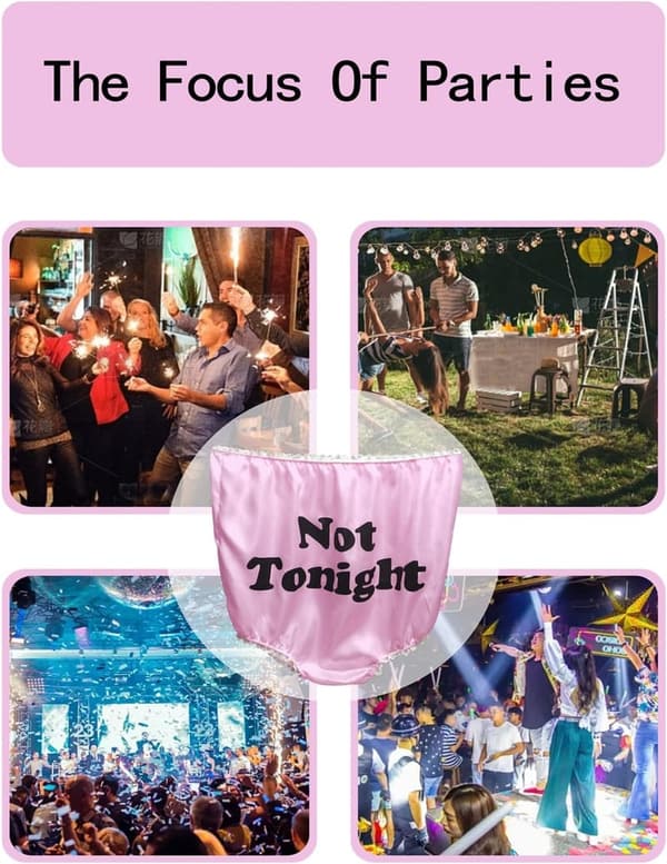 Funny Gag Granny Panties for Women - 28-Inch Size Gift
