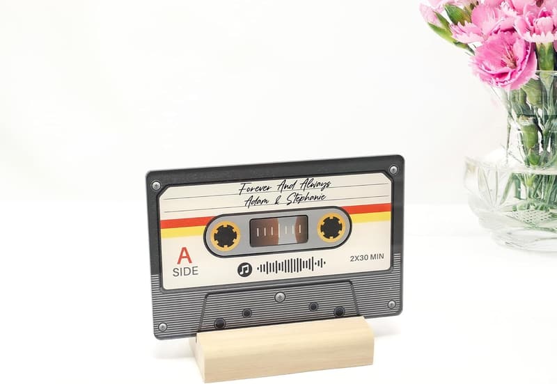 Personalized Song Plaque for Him - Custom Acrylic Music Art