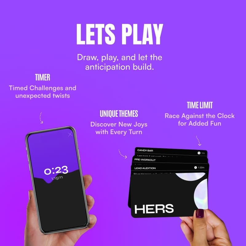 Date Night Couples Game | 120 Fun Challenge Cards