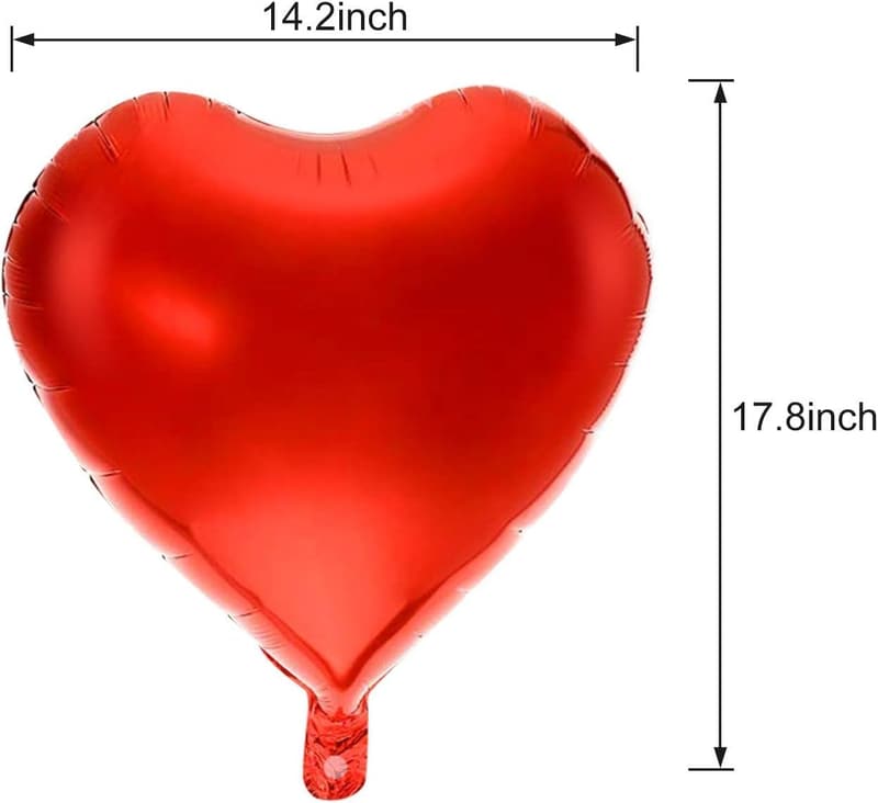 Valentine's Day I Love You Balloons - Helium Supported