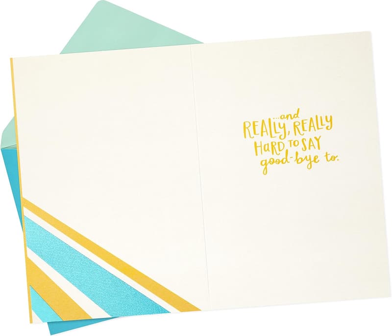 Coworker Goodbye Card - Hallmark Design