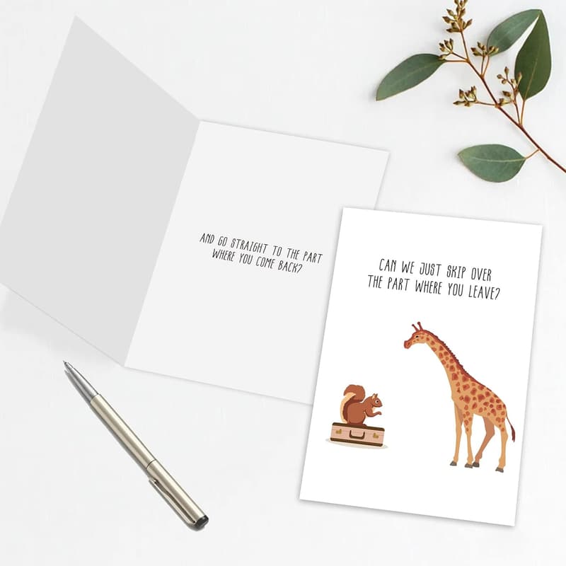 Farewell Card for Friends – Thoughtful Moving Away Message