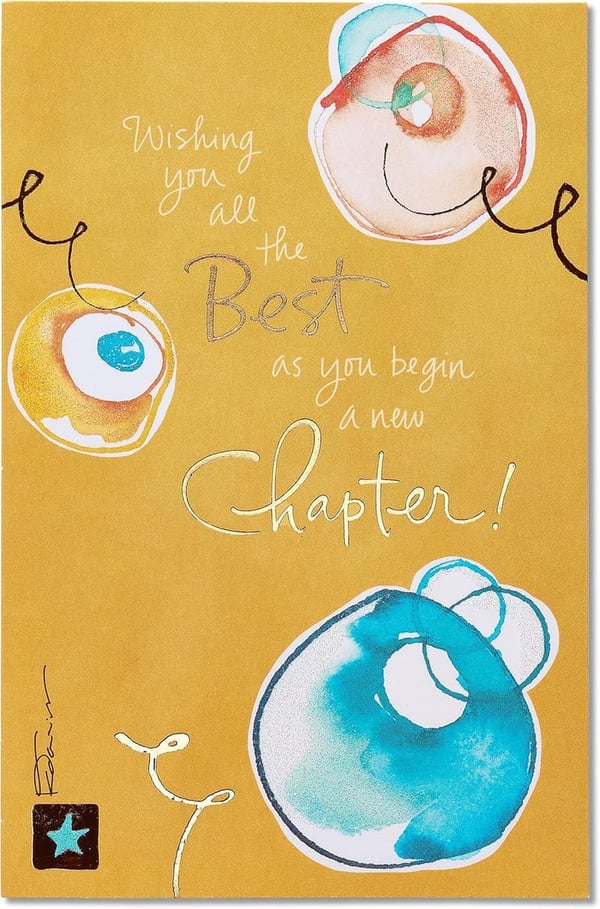 New Chapter Goodbye Card by American Greetings