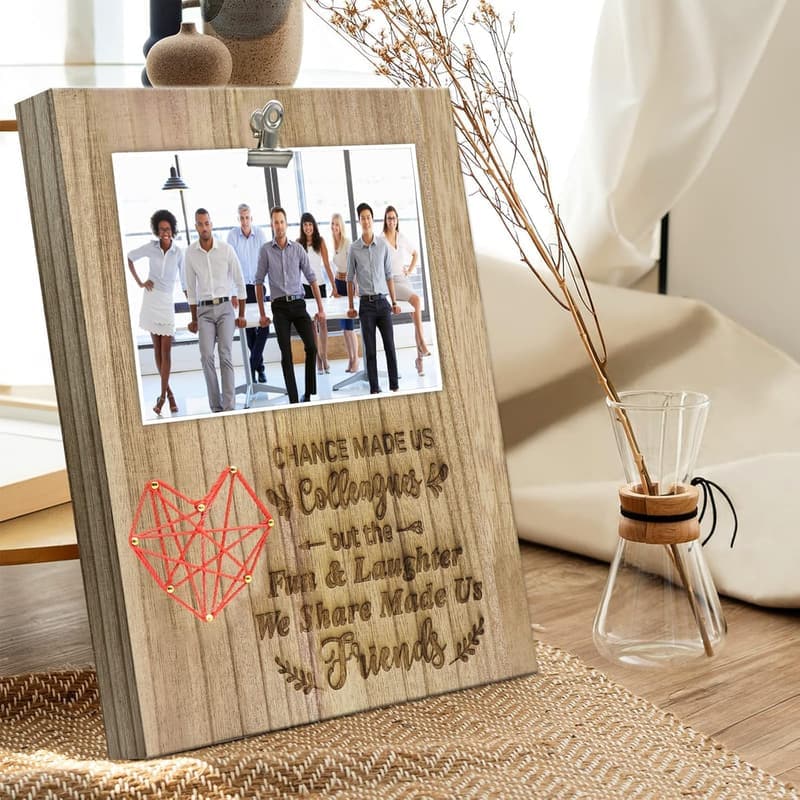Retirement Photo Frame Gift for Coworkers & Friends