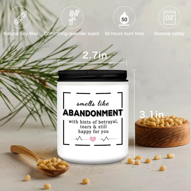 Retirement Farewell Candle Gift for Women Coworkers