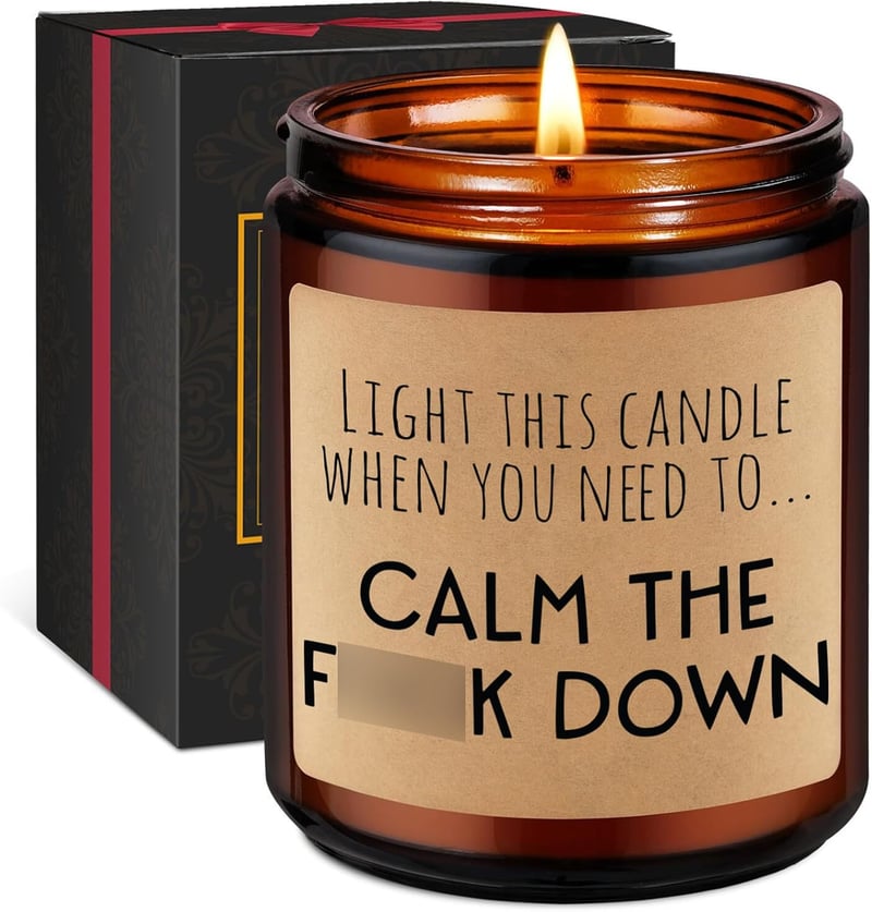 Calming Aromatherapy Candles for Women - Stress Relief Gift