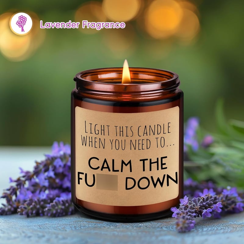 Calming Aromatherapy Candles for Women - Stress Relief Gift