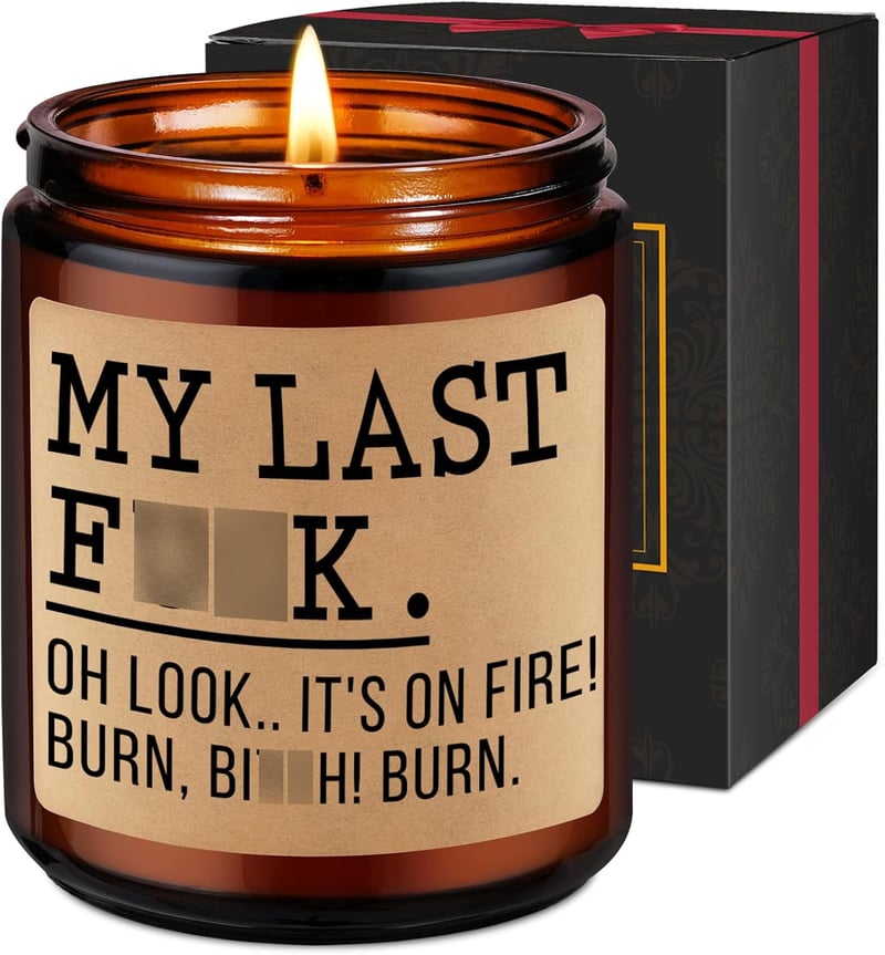 Cool Relaxation Candles - Fun Gift for Women and Mom