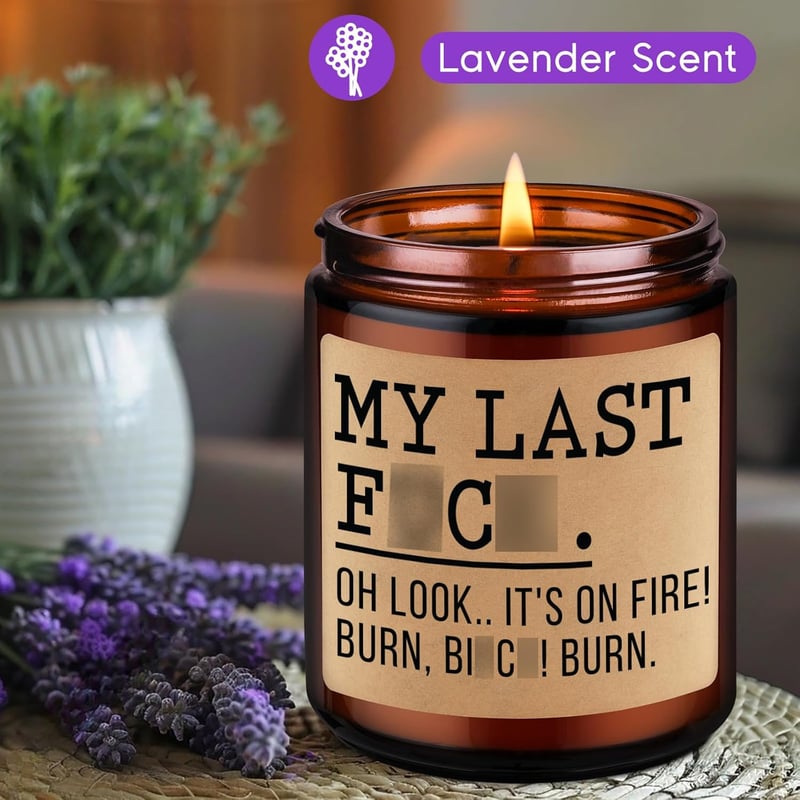 Cool Relaxation Candles - Fun Gift for Women and Mom