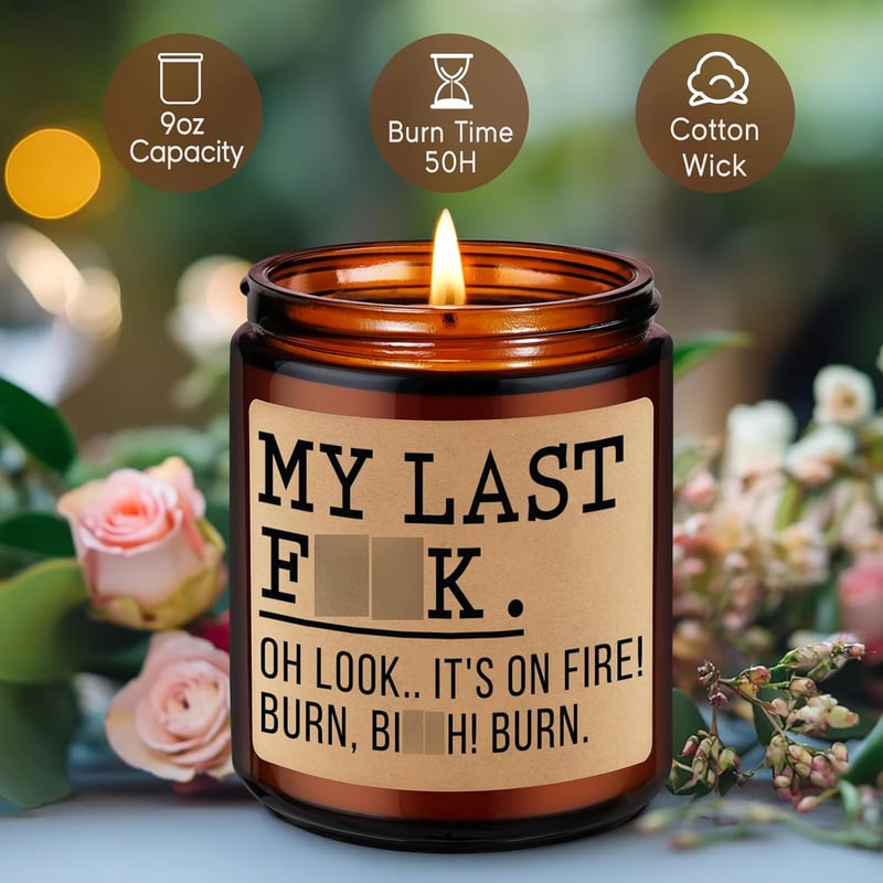 Cool Relaxation Candles - Fun Gift for Women and Mom