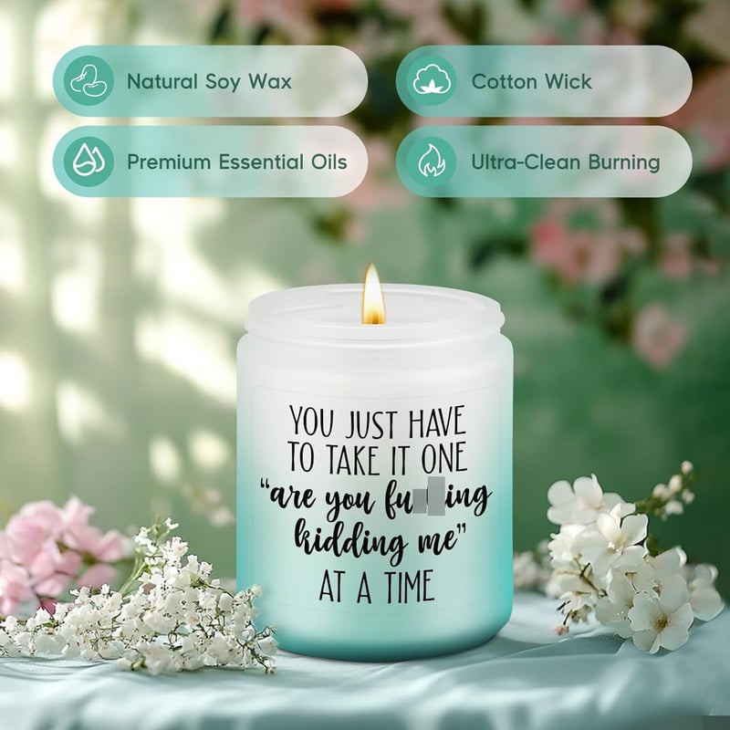 Boss Lady Candle - Funny Gift for Coworkers, Women, & Moms
