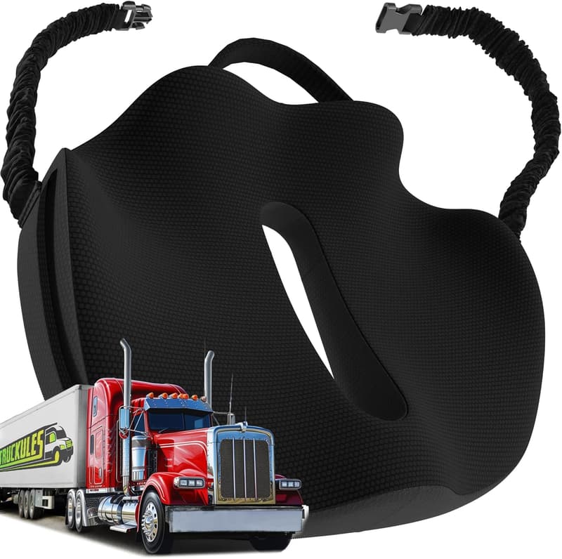 Truck Driver Seat Cushion - Upgraded CertiPUR-US® Memory Foam