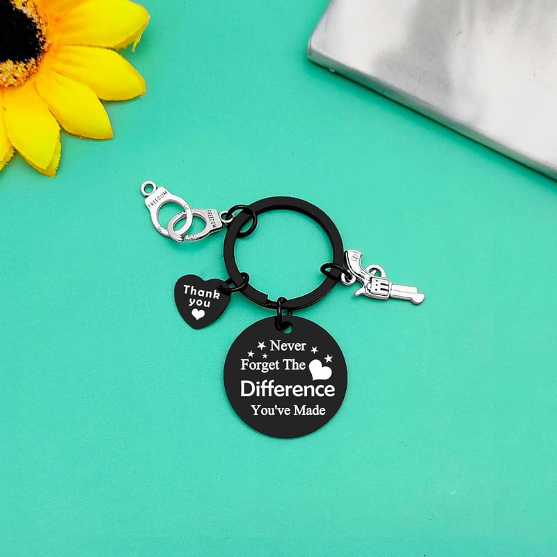 Inspirational Keychain Gift for Coworker Retirement