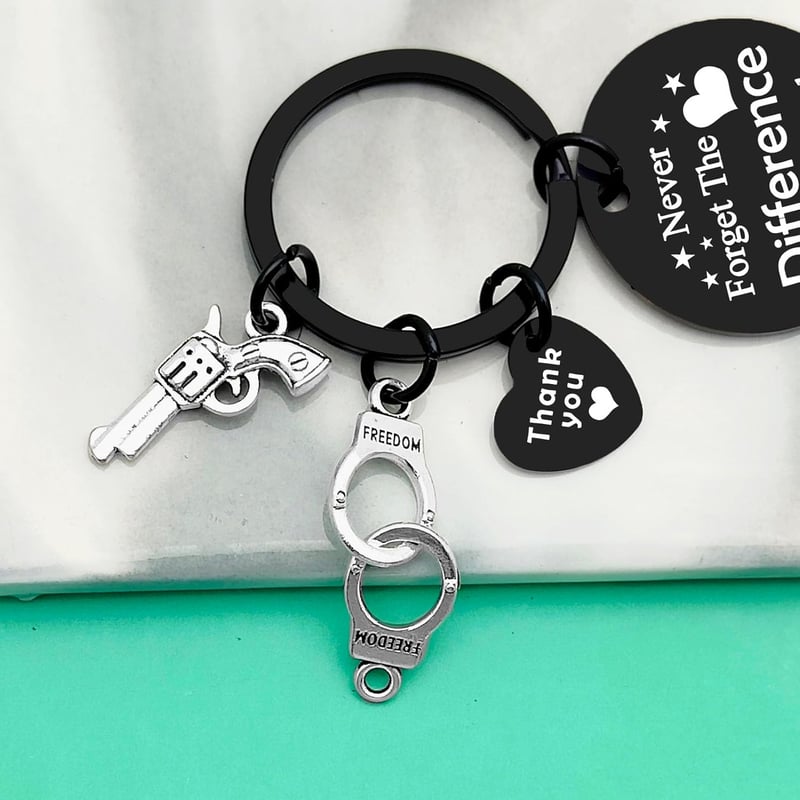 Inspirational Keychain Gift for Coworker Retirement