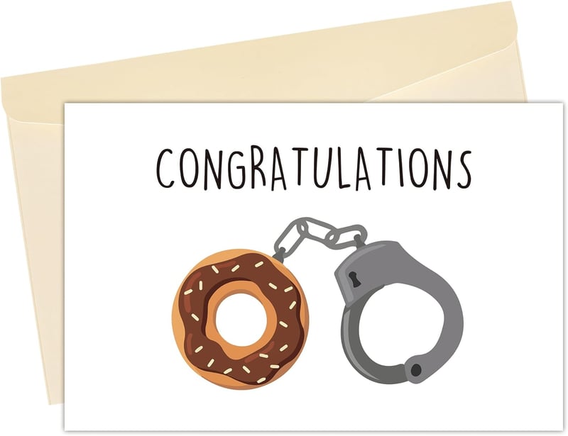 Police Achievement Congratulations Card for Retirement & Graduation