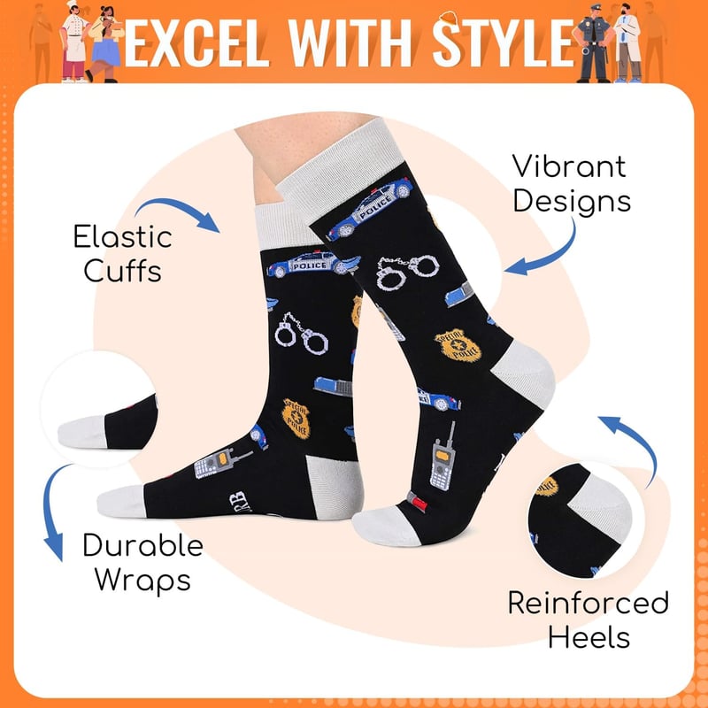 Appreciation Socks for Coaches, Drivers, and Social Workers