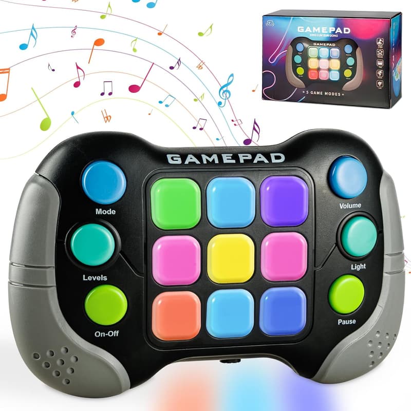 Light-Up Fidget Push It Game for Kids 8-13 Birthday Gift