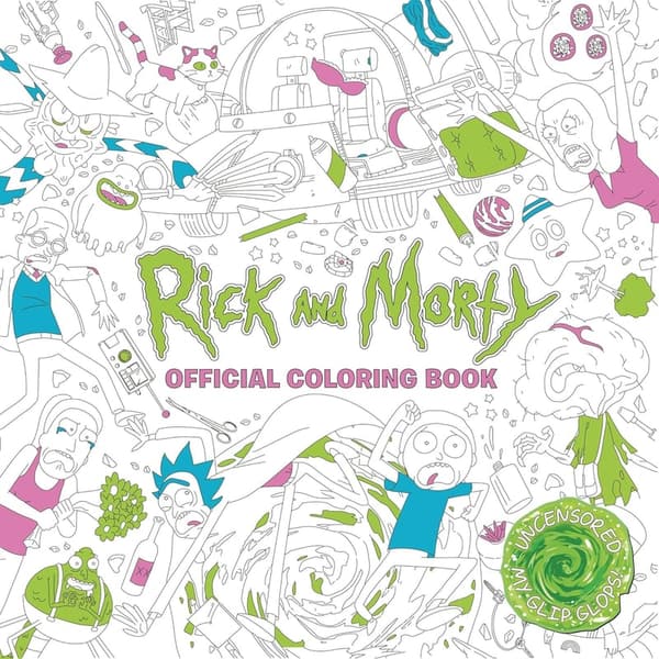 Rick and Morty Official Coloring Book for Fans