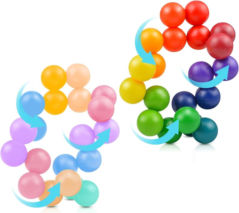 Sensory Fidget Toys 2-Pack for Kids with Autism & ADHD