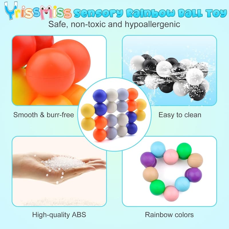 Sensory Fidget Toys 2-Pack for Kids with Autism & ADHD