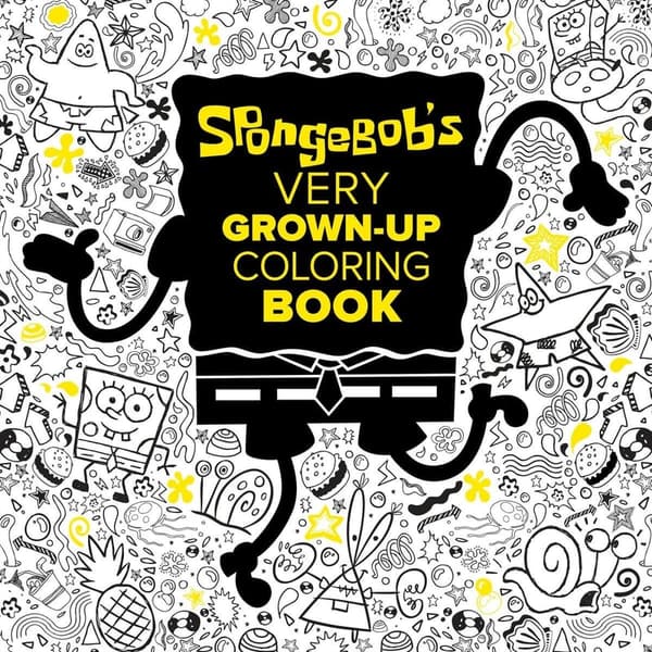SpongeBob SquarePants Adult Coloring Book
