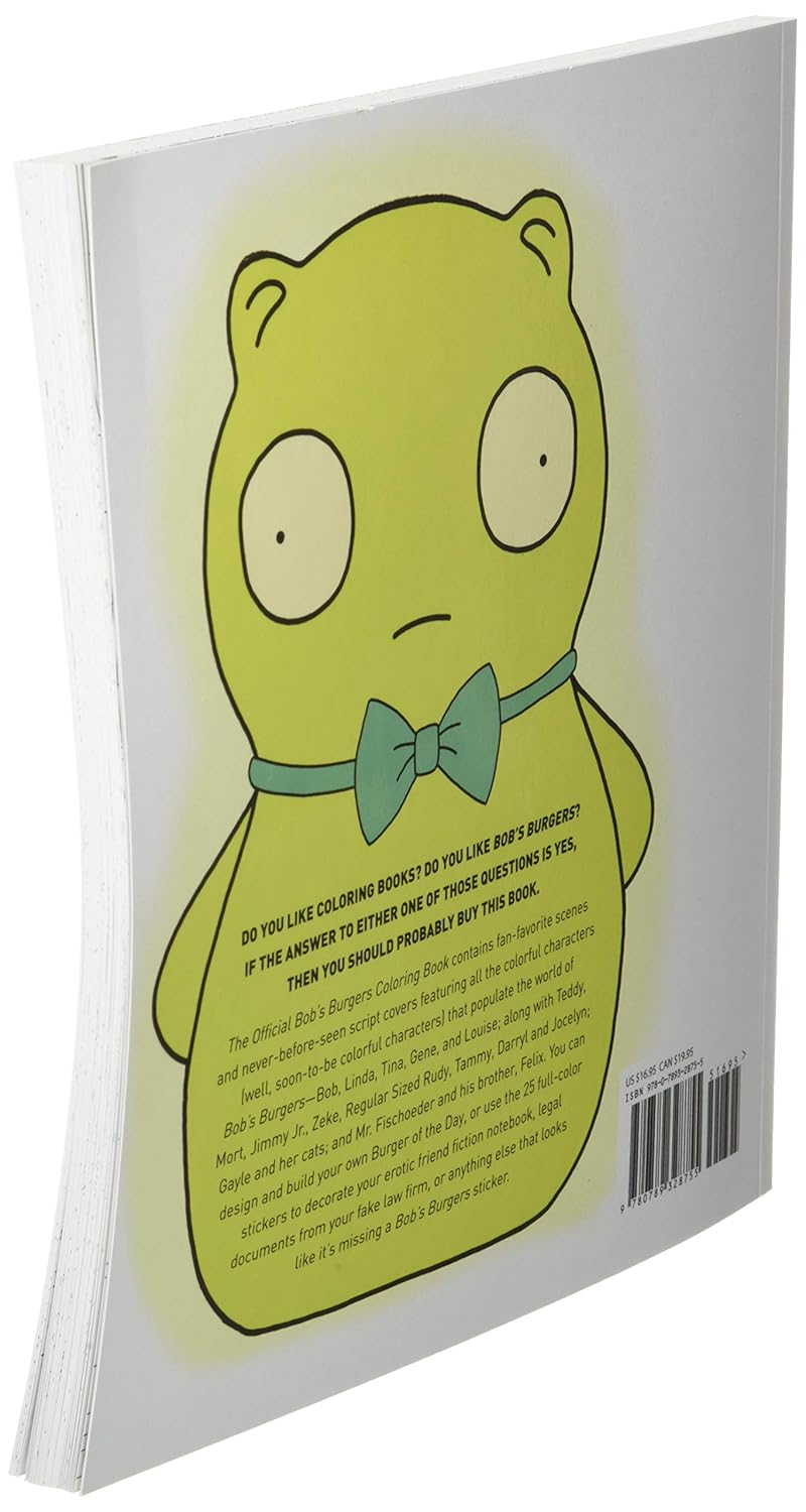 Bob's Burgers Official Coloring Book