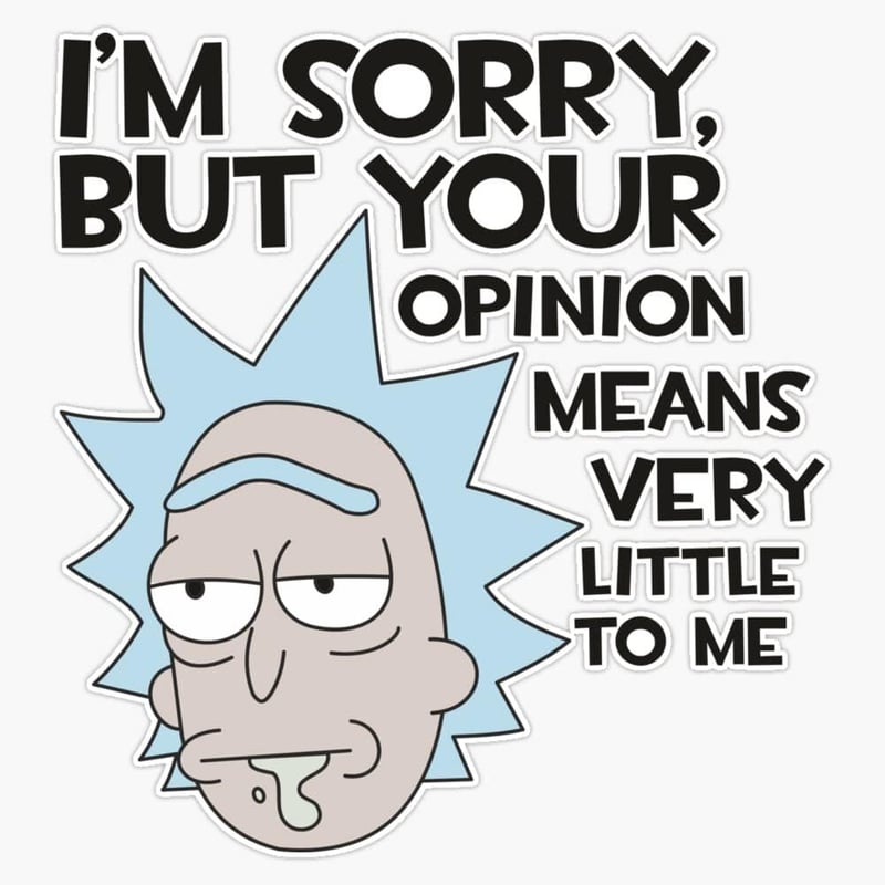 Rick and Morty Bumper Sticker - 