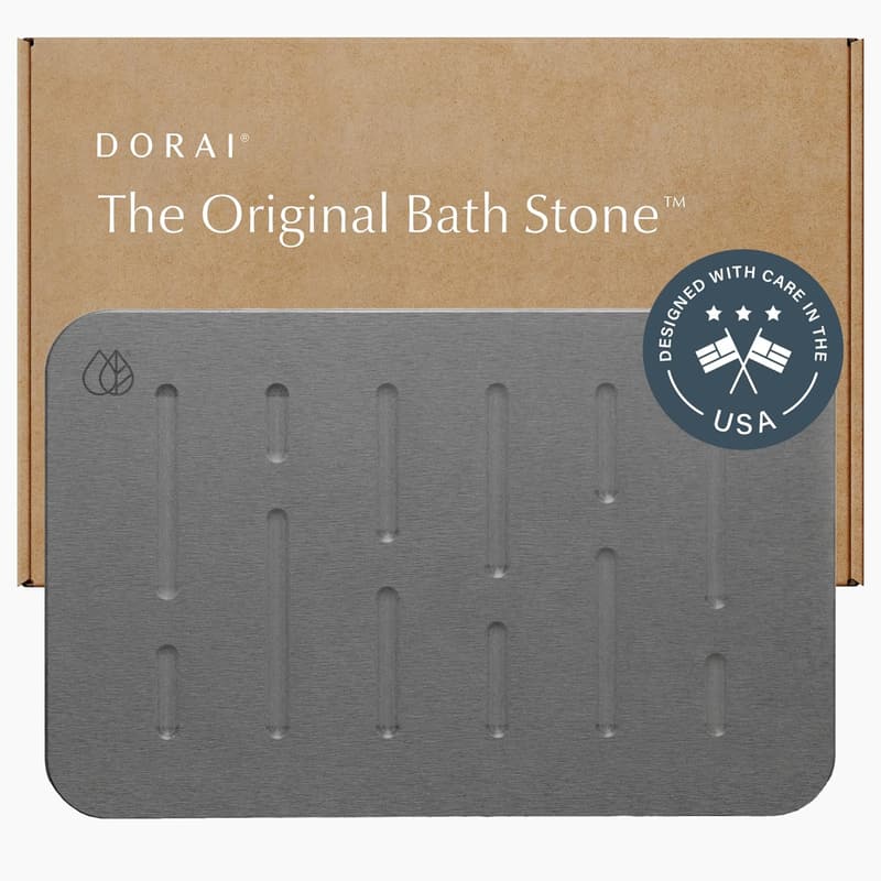 Luxury Quick-Drying Bath Stone Mat with Non-Slip Surface