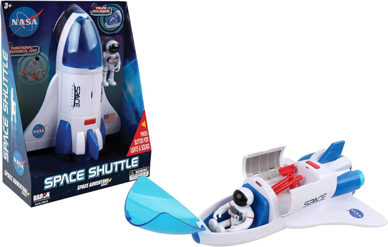 NASA Space Shuttle Adventure Toy with Lights & Sounds, 9