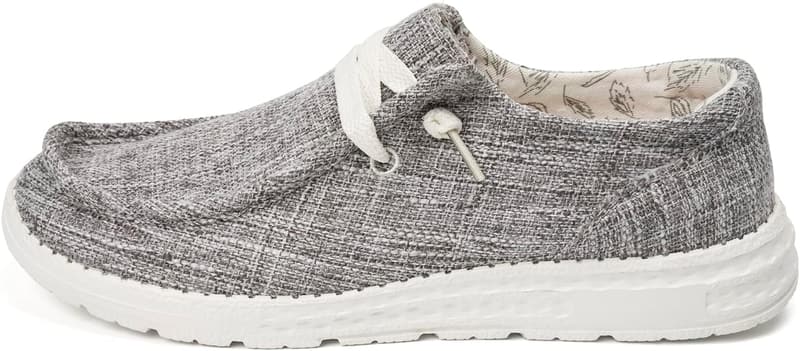 Casual Women's Slip-On Canvas Loafers for Comfortable Walking