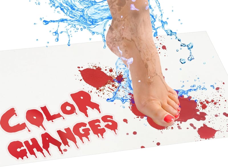Magic Red-Response Vinyl Mat - 16