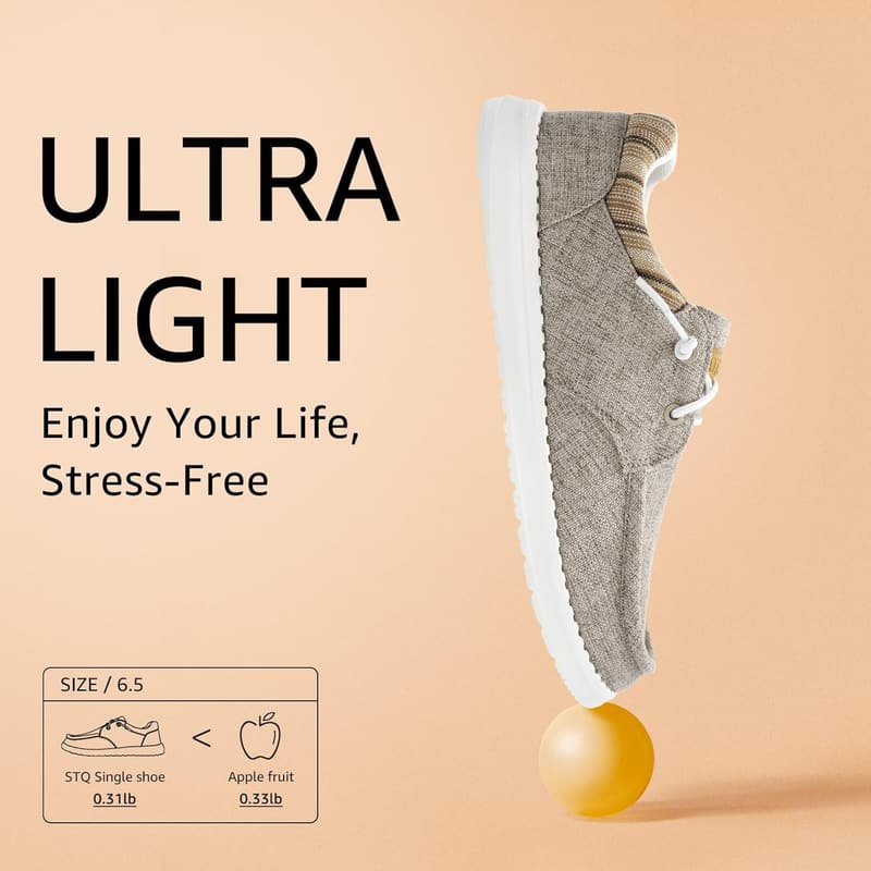Orthopedic Lace-Up Loafers for Women, Ultralight Casual Shoes