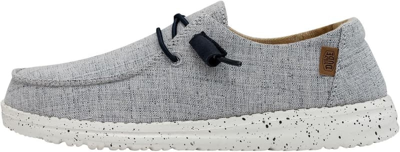 Women's Chambray Lace-Up Loafers by Hey Dude