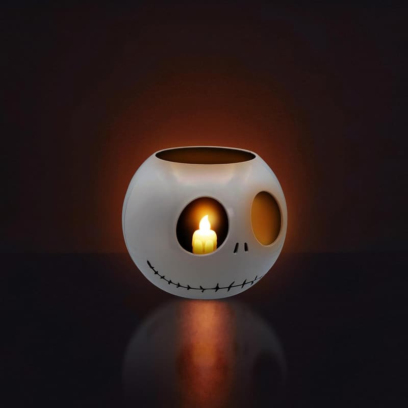 Jack Skellington LED Flameless Candle - The Nightmare Before Christmas Collectible