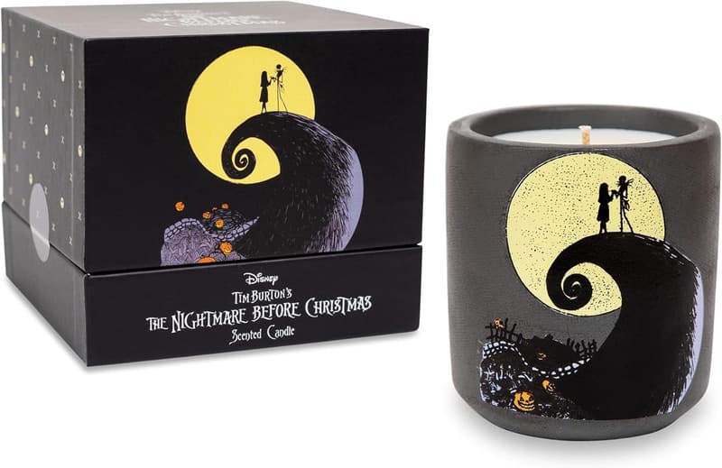 Nightmare Before Christmas Floral Scented Candle, 7 oz