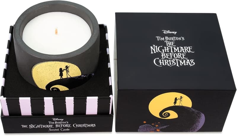 Nightmare Before Christmas Floral Scented Candle, 7 oz