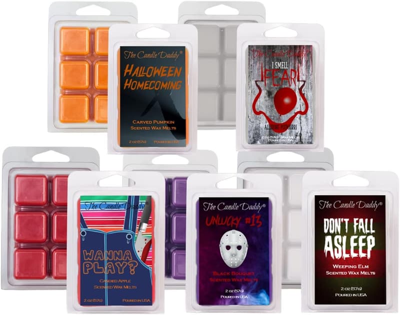 Halloween Spooky Wax Melts 5-Pack - 30 Cubes, 10 oz