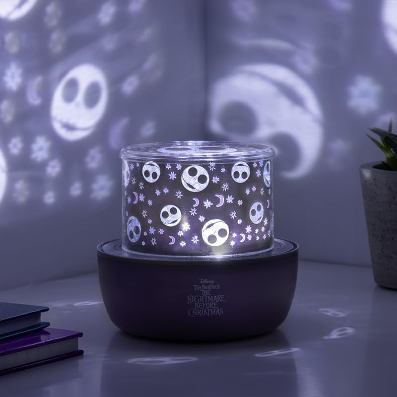 Nightmare Before Christmas Projector Lamp with Creepy Sounds