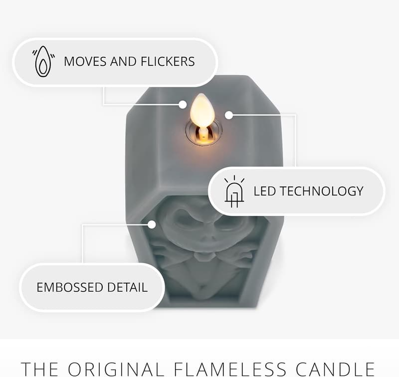 Tim Burton's Nightmare Before Christmas Flameless Candle