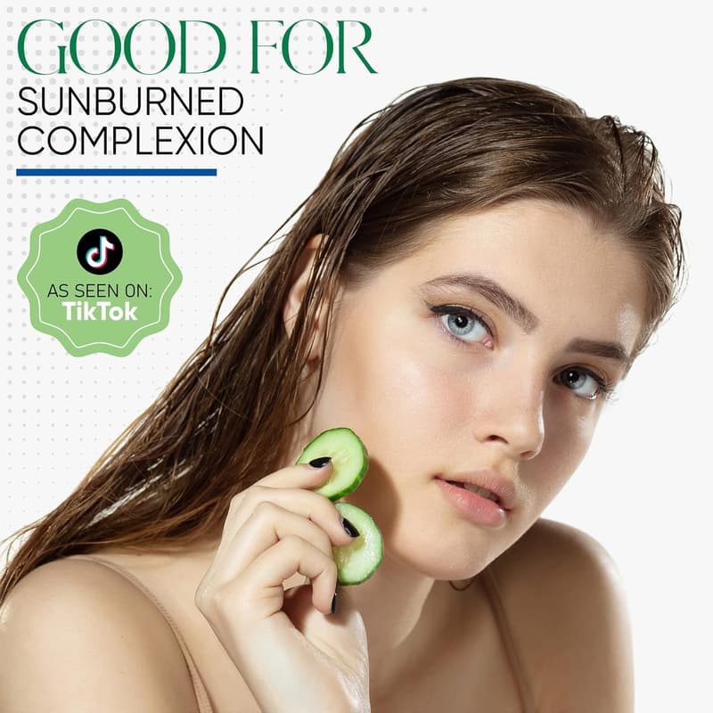 Cucumber & Melon Cleansing Shower Scrubber Sponge