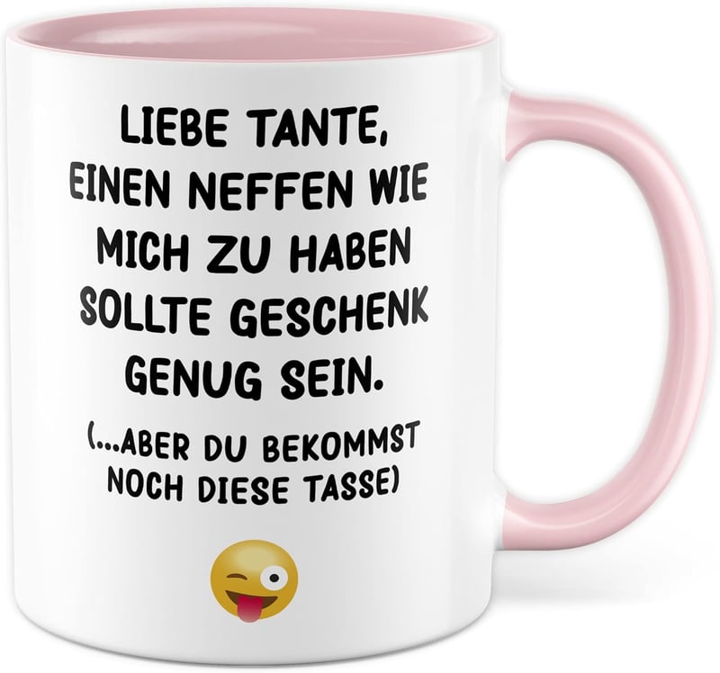 Funny Aunt Coffee Mug Gift from Nephew
