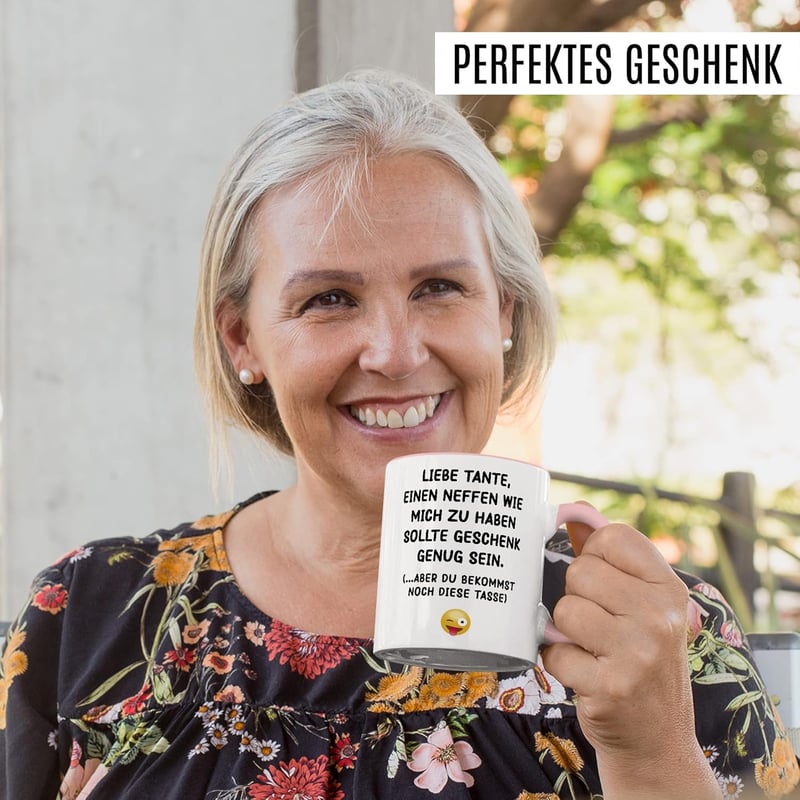 Funny Aunt Coffee Mug Gift from Nephew