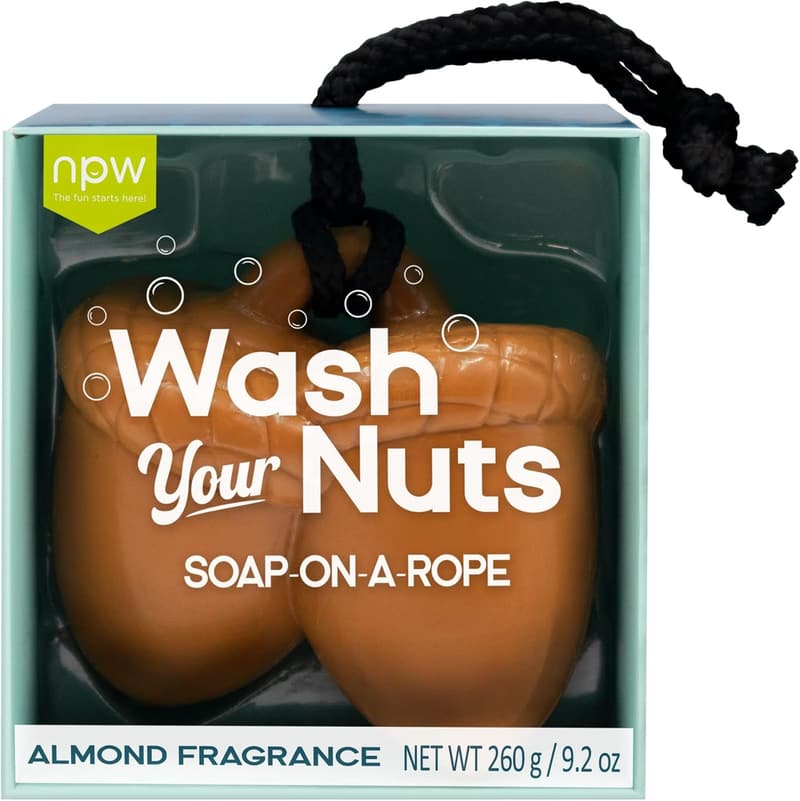 Nutty Almond Soap-On-A-Rope for Men