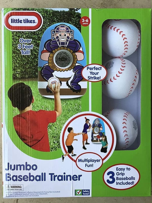 Little Tikes Inflatable Baseball Trainer - Medium