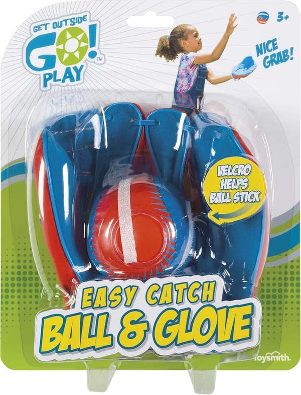 Outdoor Active Play Baseball Set with Glove by Toysmith